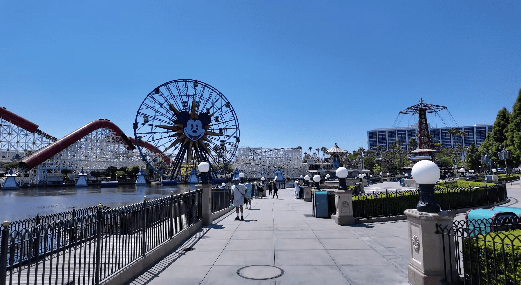 Paradise Garden Park at Disneyland California Adventure during Halloween Time